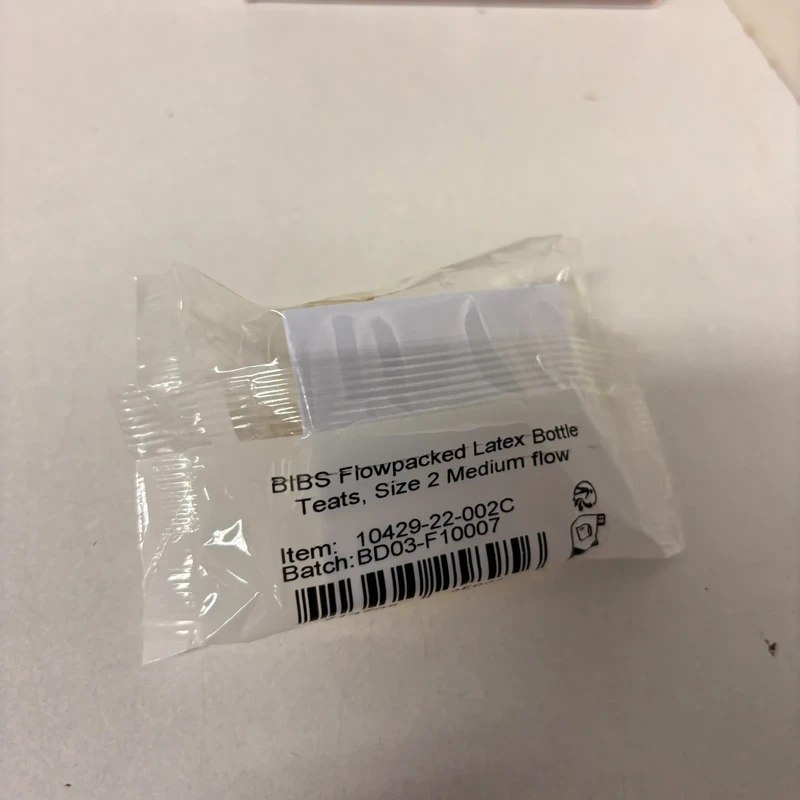 2 szt. Smoczki do butelki Bibs - kauczukowe, średni przepływ - obrazek 5