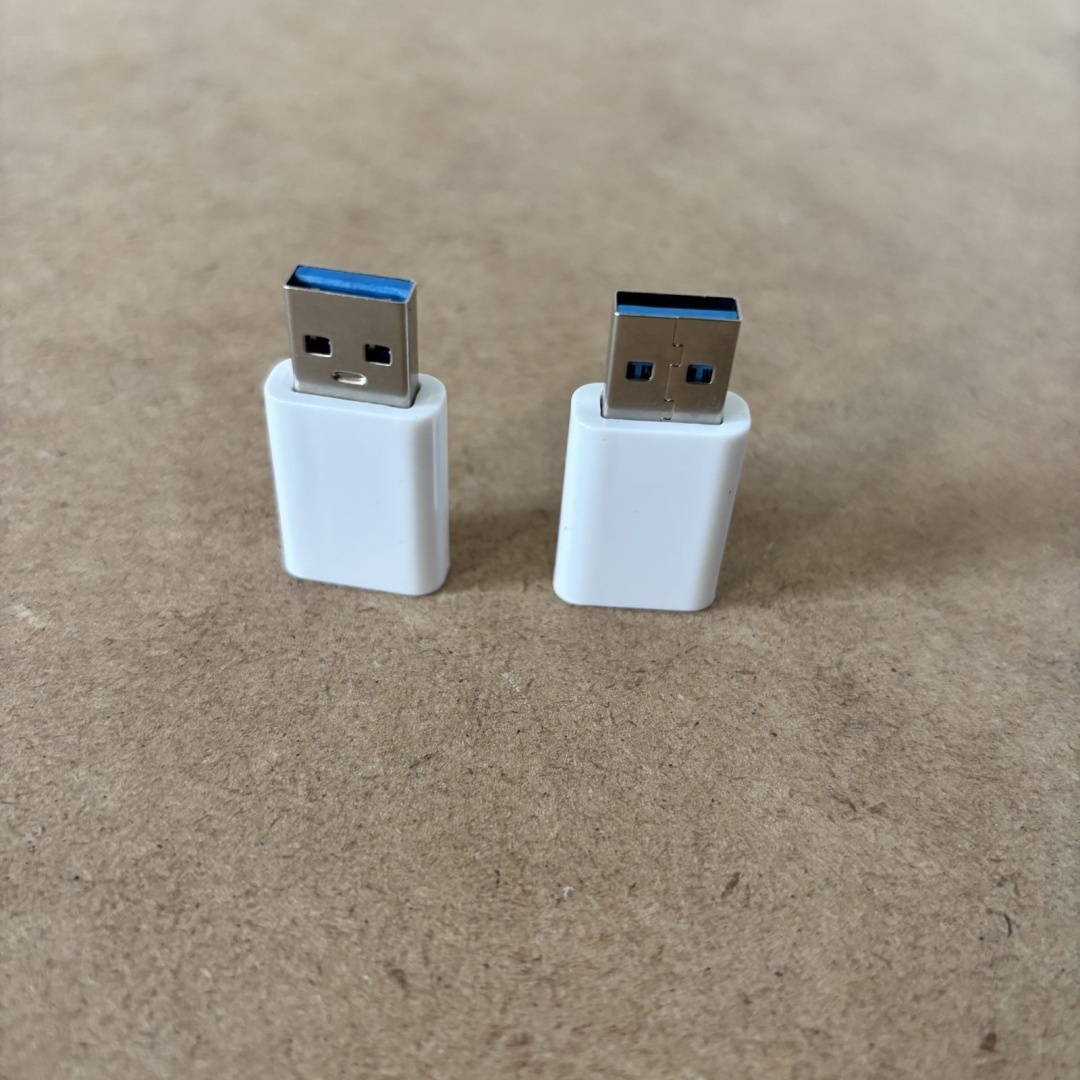 Adapter USB-A męski na USB-C żeński - 2 szt. - obrazek 2