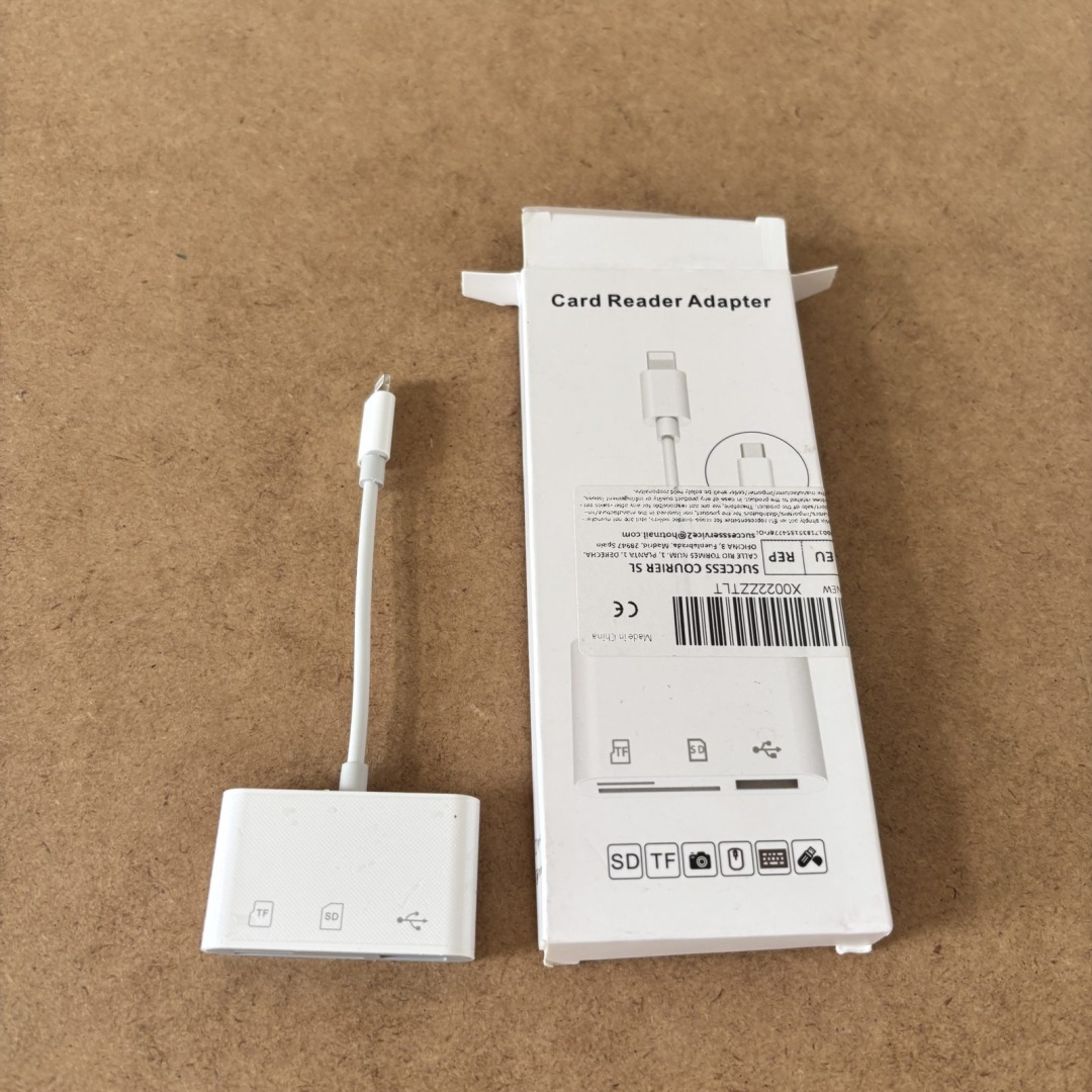 Adapter czytnika kart SD i TF do telefonu