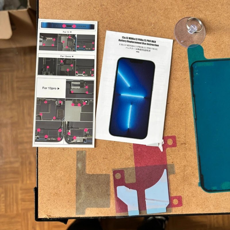 Akumulator 3300 mAh do iPhone 13 Pro z narzędziami EPS-IP13PRO - obrazek 3