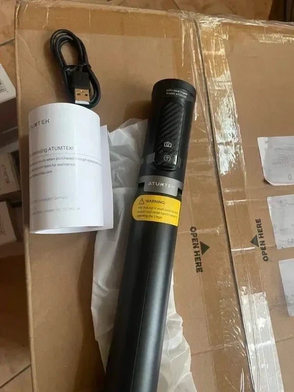 Atumtek Atss126 - statyw 2w1 z selfie stickiem 140 cm i pilotem Bluetooth