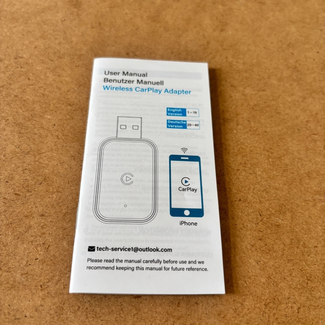 Bezprzewodowy adapter CarPlay USB - kompaktowy dongle - obrazek 5