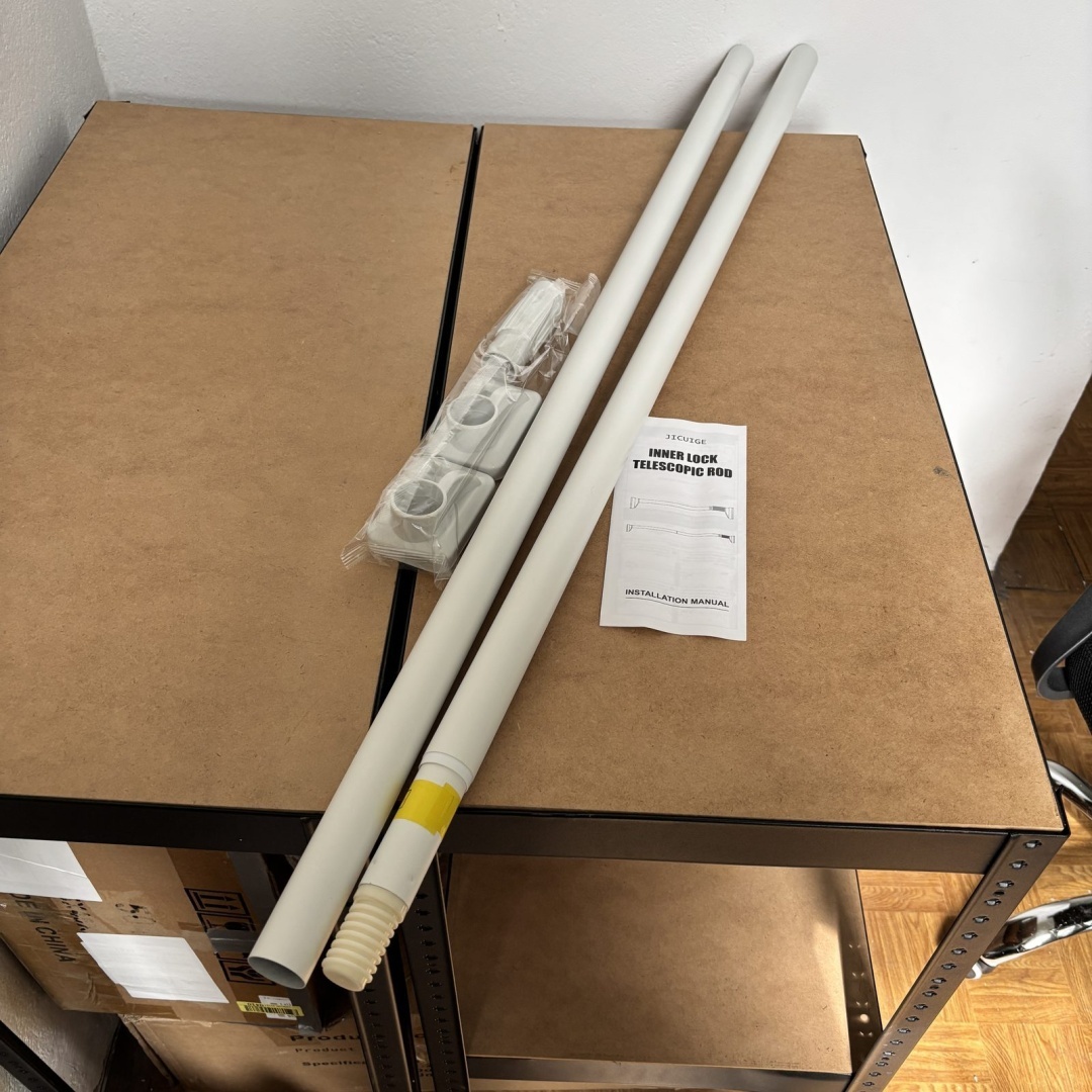 Biały drążek rozporowy Jicigue 110-300 cm