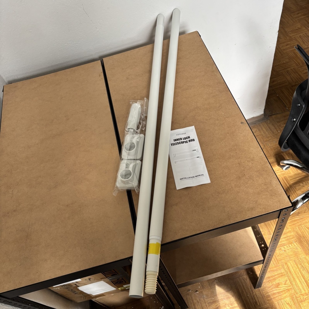 Biały drążek rozporowy Jicigue 110-300 cm - obrazek 2