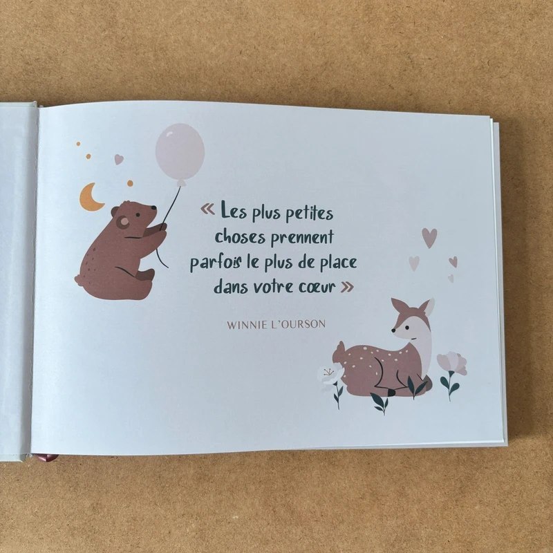 Bibi & Beau „Mon journal de grossesse" francuski album ciąży - obrazek 2