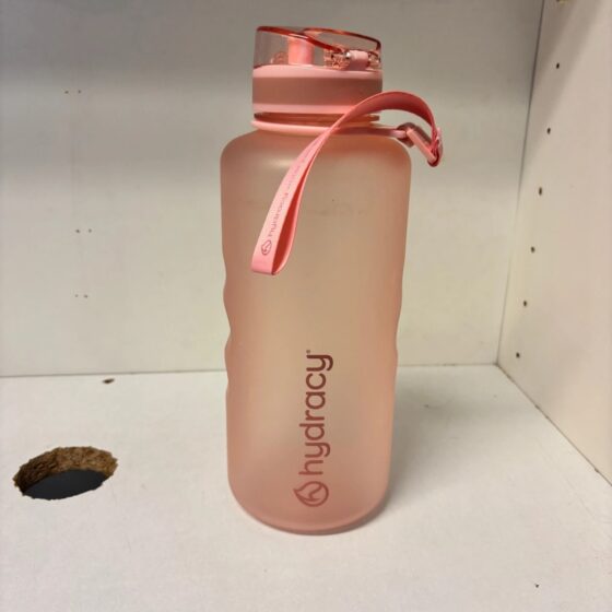 Butelka Hydracy 2L ze znacznikiem czasu i pojemnikiem na owoce