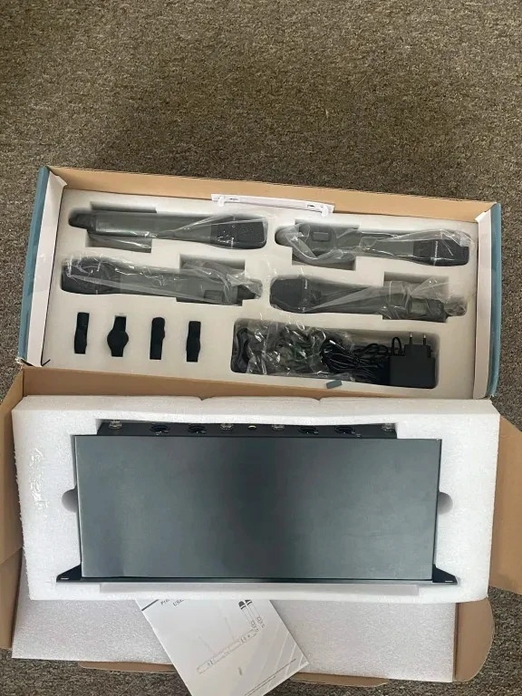Depusheng DR2400 Mikrofony Bezprzewodowe 4 Kanały UHF Karaoke