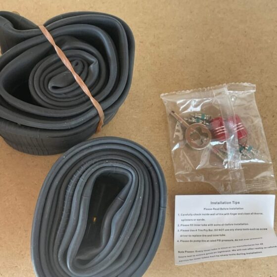 Dętka Rowerowa 20x2.125-2.40 AV32mm 2 szt. Zestaw Naprawczy