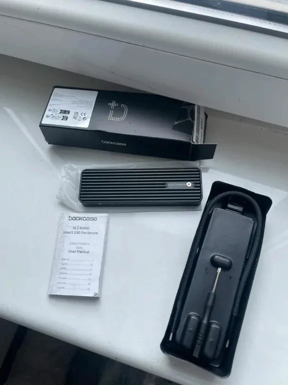 Dockcase Explorer Edition Obudowa M.2 NVMe Ssd Usb-C 10 Gb/s - obrazek 3