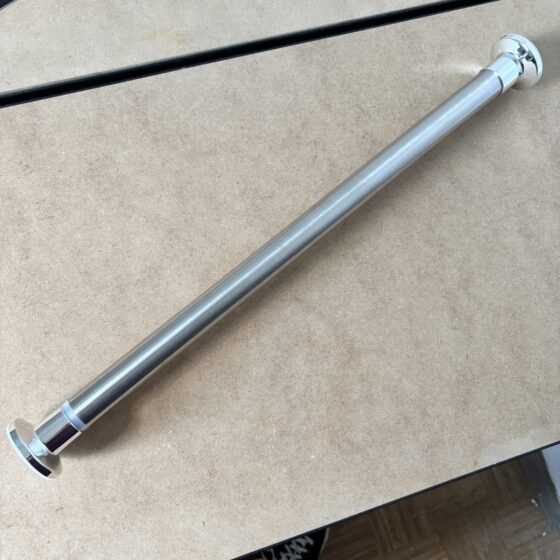 Drążek rozporowy Meisenberg 50-80 cm srebrny