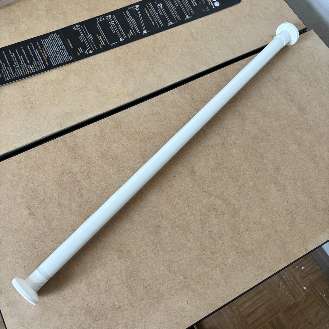 Drążek rozporowy Meisenberg 70-120 cm biały