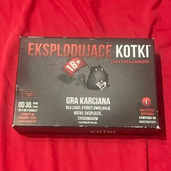 Eksplodujące Kotki 18+ gra karciana