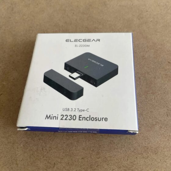 ElecGear Obudowa SSD M.2 2230 NVMe USB-C 3.2