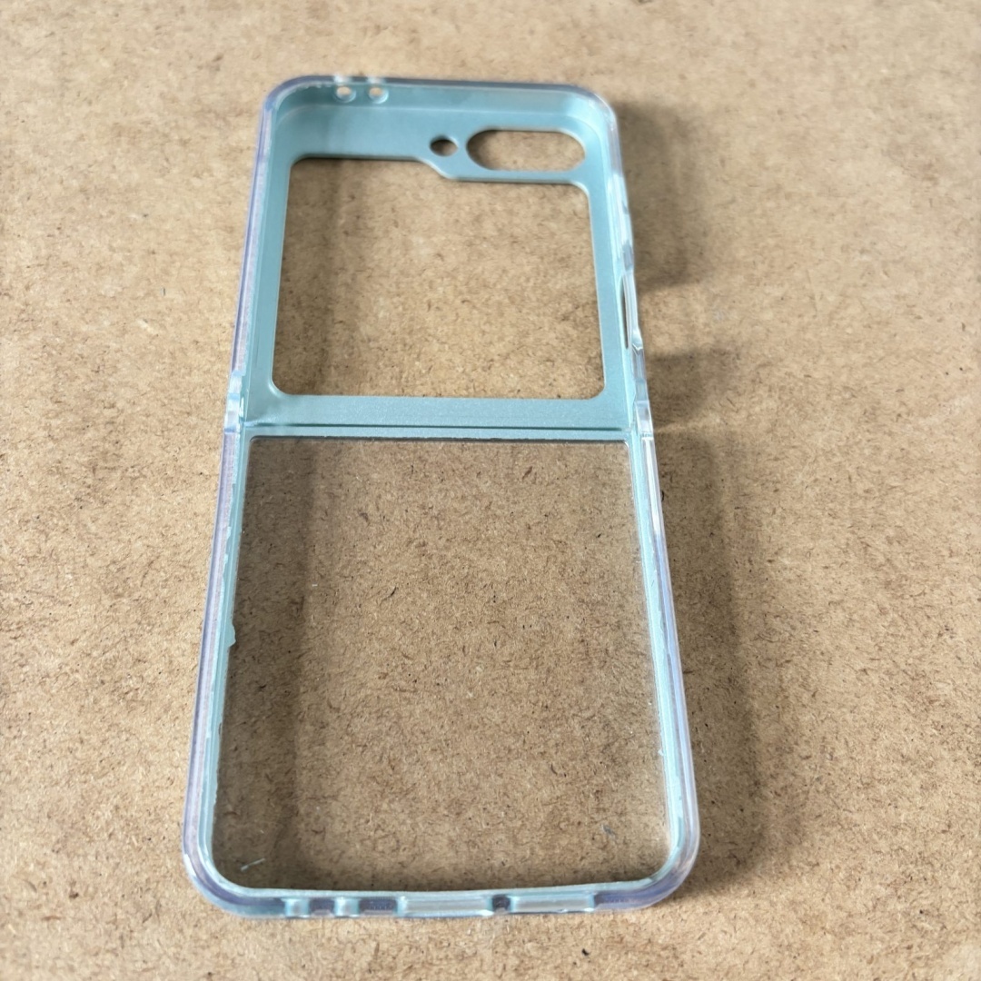Etui do Samsung Galaxy Z Flip z osłoną ekranu, błękitne - obrazek 2