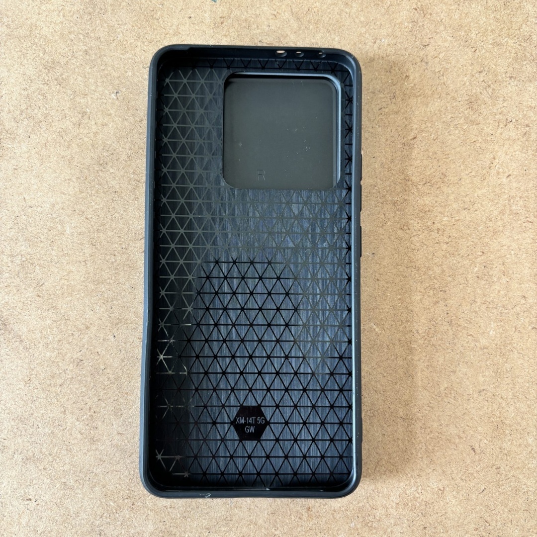 Etui pancerne Cose do Xiaomi Mi 14T 5G czarne z osłoną aparatu - obrazek 2