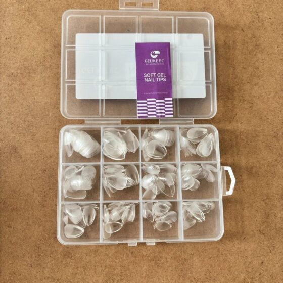 Gelike EC Soft Gel Nail Tips - 12 rozmiarów