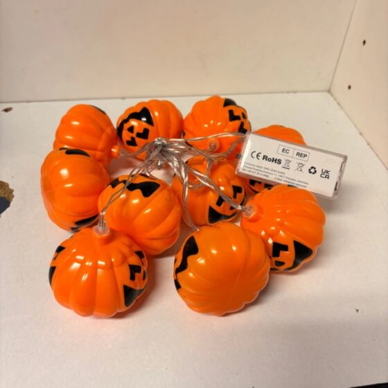 Girlanda LED Halloween dynie 10 lamp 150 cm