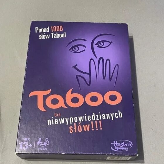 Gra planszowa taboo gra niewypowiedzianych słów