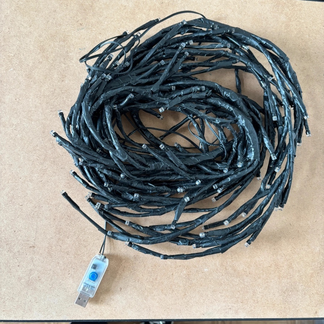 Gresonic dekoracyjne gałązki LED USB - ciepłe światło