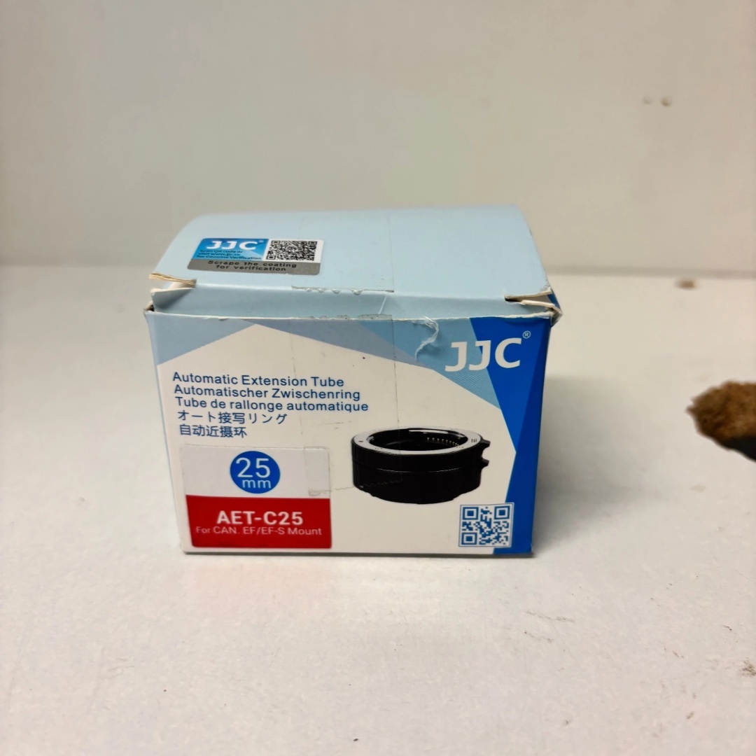 Jjc AET-C25 Automatyczny pierścień pośredni 25 mm Canon EF/EF-S