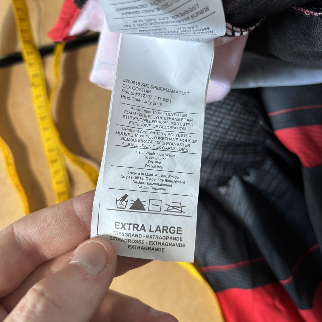 Kostium Spider-Man Far From Home Deluxe dla dorosłych XL - obrazek 6
