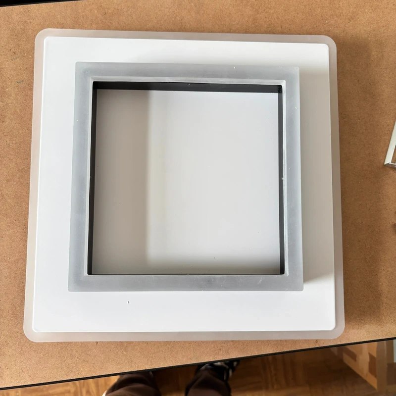 Kwadratowy plafon LED 30 W 3000 K 30×30 cm - obrazek 2