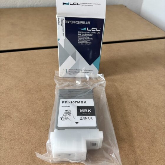 LCL PFI-107MBK kompatybilny wkład matowy czarny