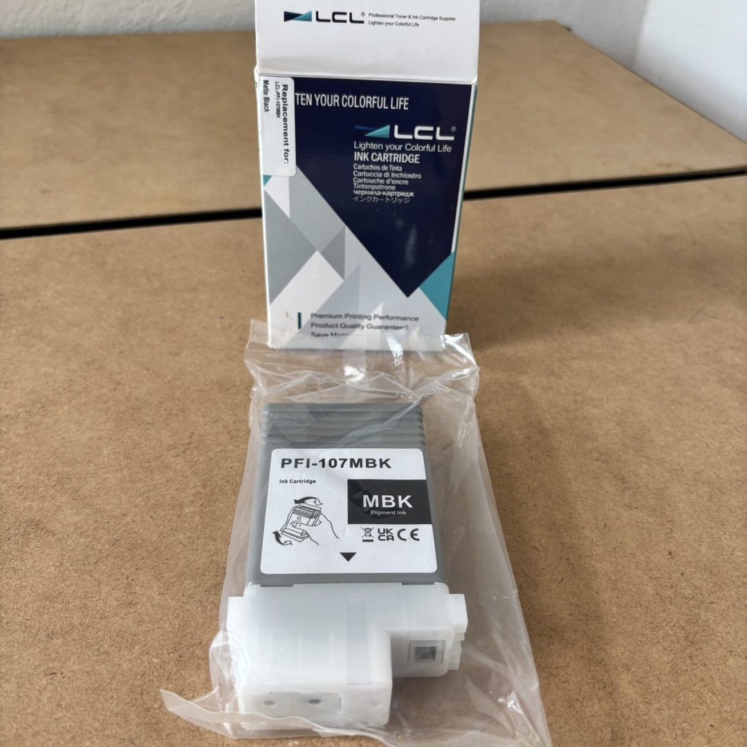 LCL PFI-107MBK kompatybilny wkład matowy czarny