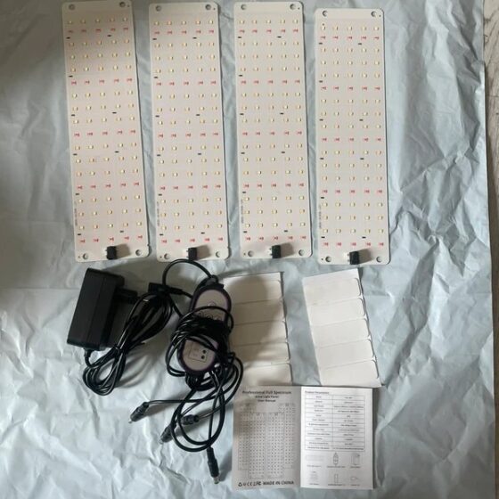 Lampa LED do roślin Full Spectrum 36W 4 szt.