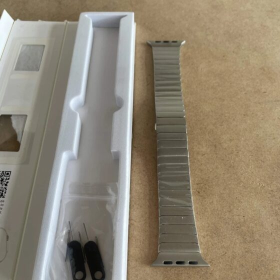 Metalowy pasek do smartwatch Apple Watch 45/44 mm stal nierdzewna