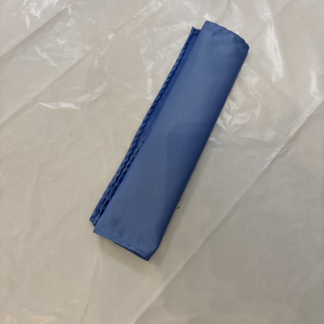 Niebieskie etui / pokrowiec materiałowy (wąski)