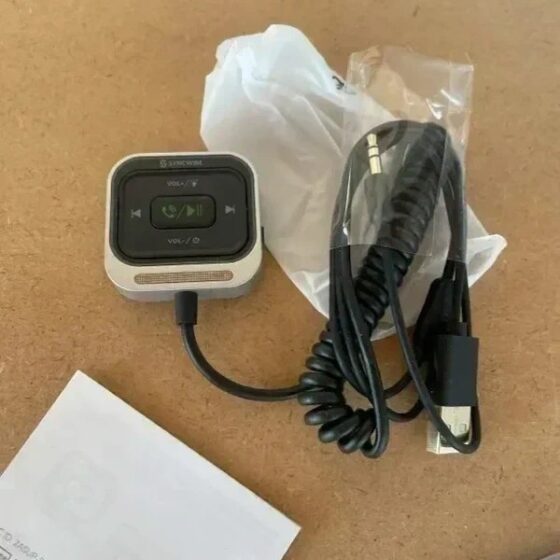 Odbiornik Bluetooth samochodowy Syncwire SW-BR998 z zestawem głośnomówiącym