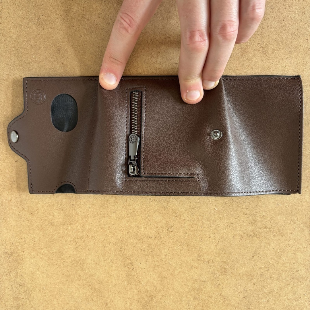 Portfel męski Bostanten RFID brązowy model BSB0623404-03 - obrazek 4