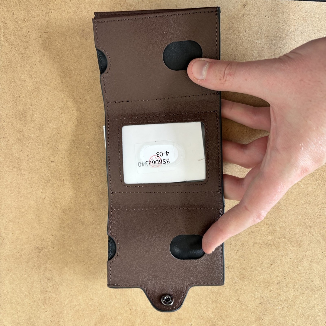 Portfel męski Bostanten RFID brązowy model BSB0623404-03 - obrazek 6