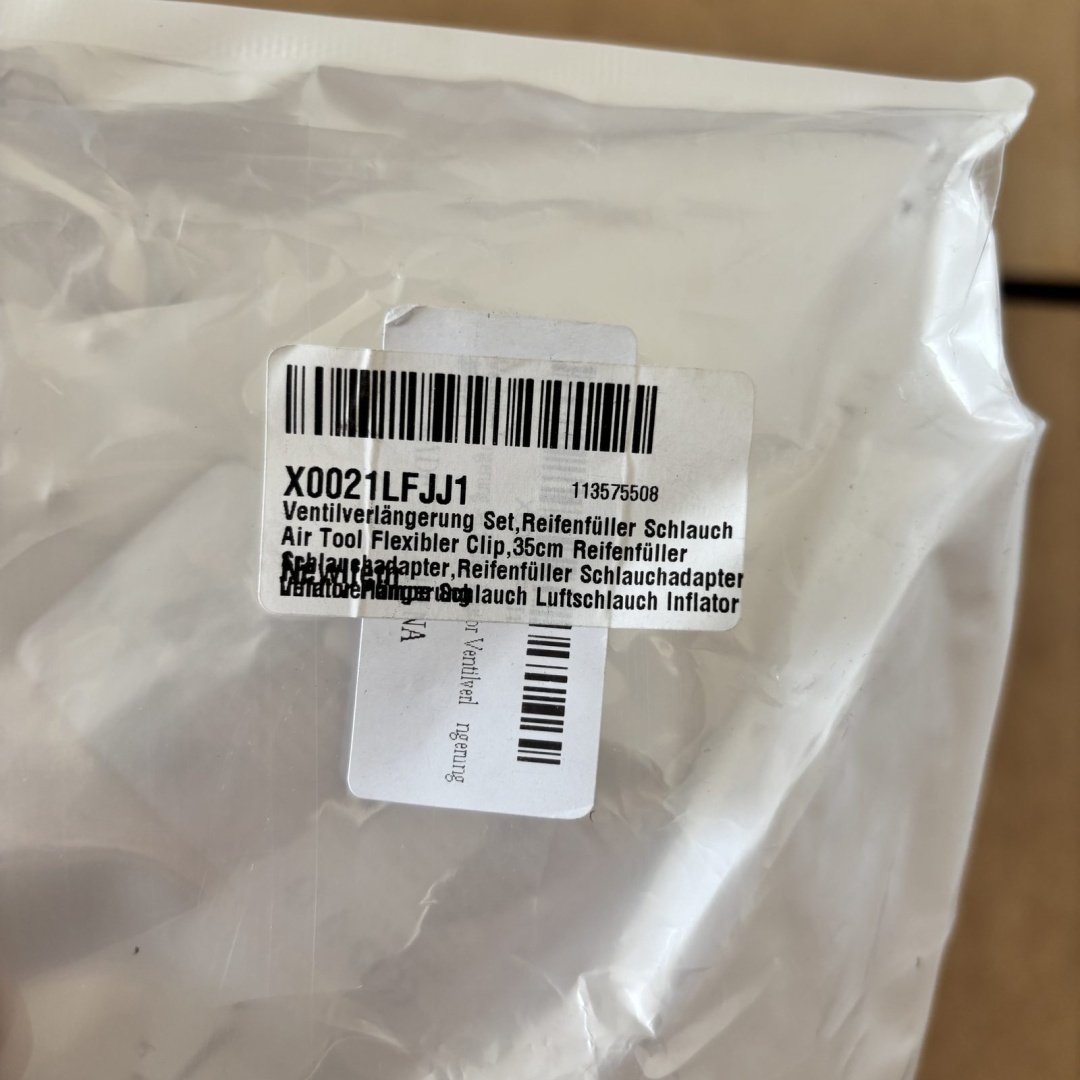 Przedłużka węża do pompowania kół z zaciskiem wentyla - obrazek 6