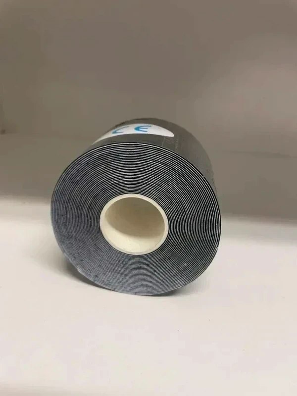 Recovell taśma kinezjologiczna - czarna 5cm x 5m - obrazek 2