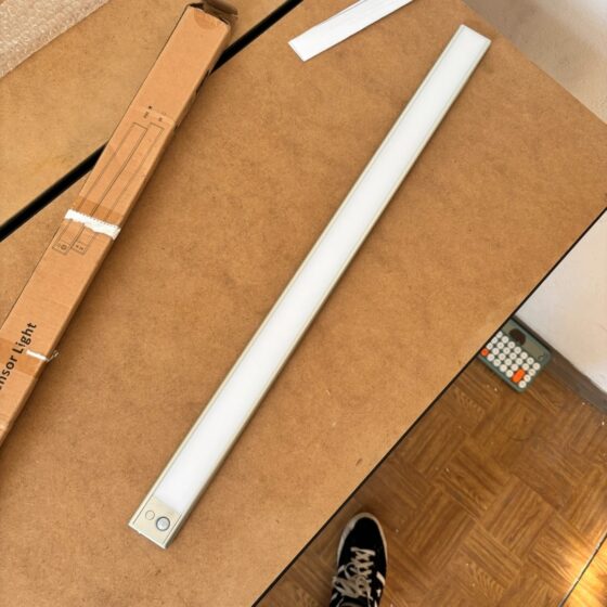SOAIY lampa LED podszafkowa 60 cm 4500 mAh z czujnikiem ruchu