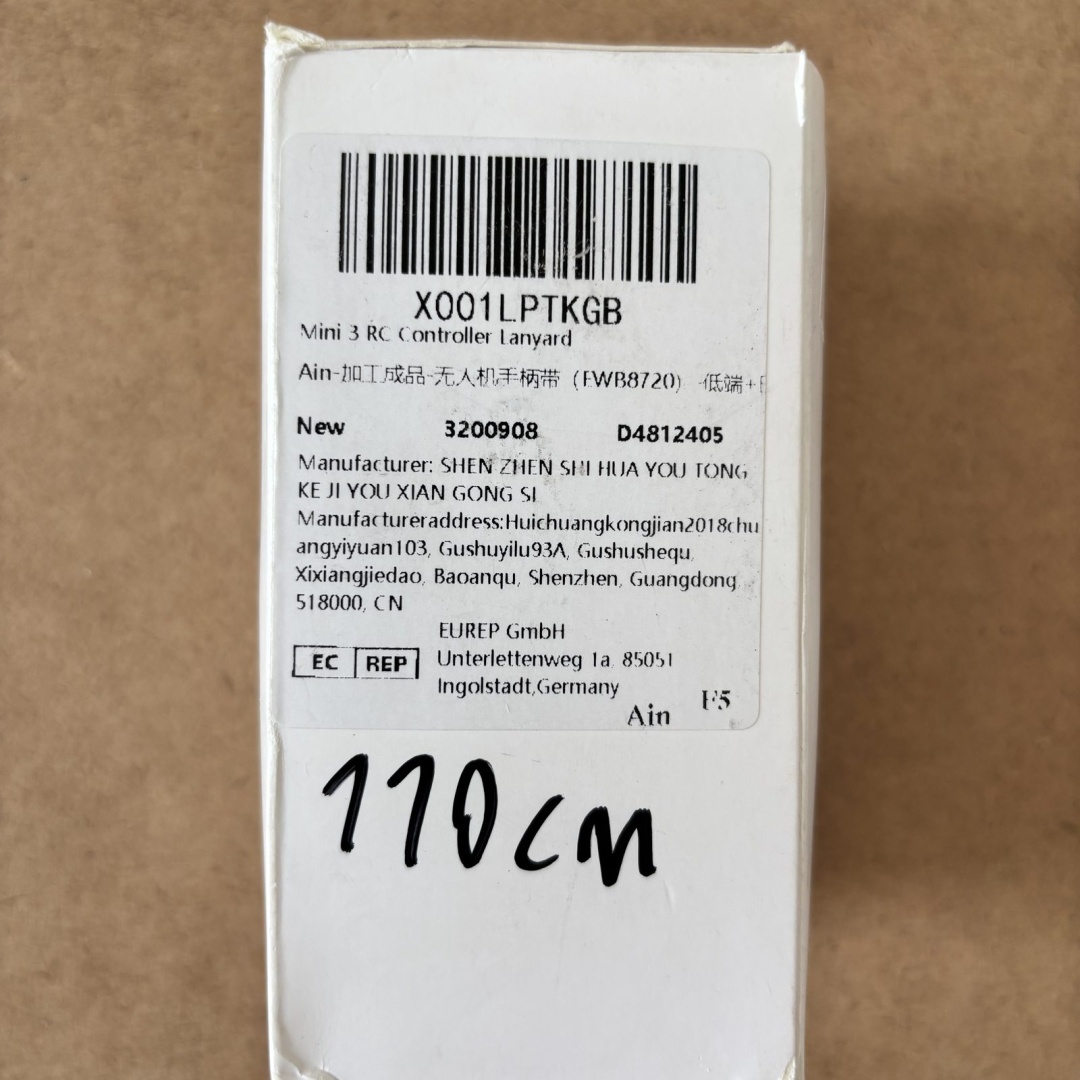 Smycz do kontrolera DJI Mini 3 RC 110 cm z mocowaniami - obrazek 6