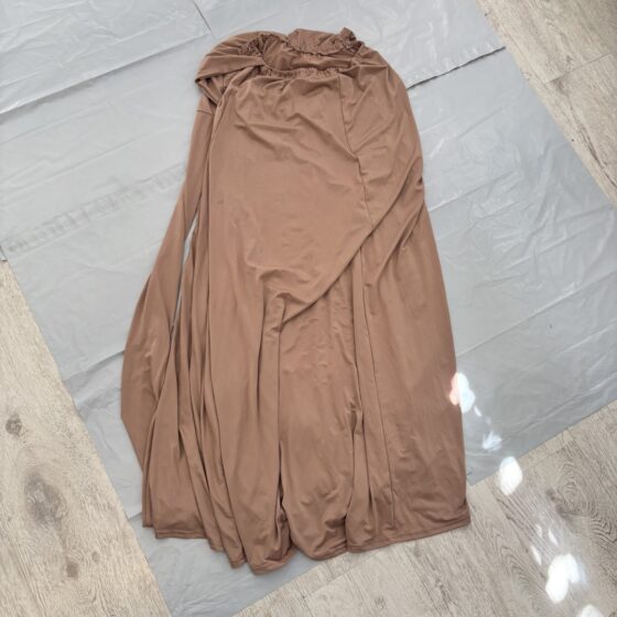 Spódnica maxi multiway mocha / taupe - rozmiar S