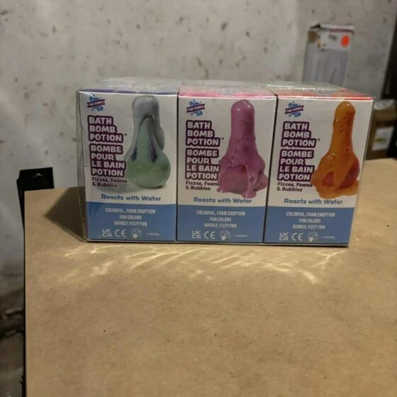 Tub Works Kids Bath Bomb Potion - zestaw 6 kul do kąpieli