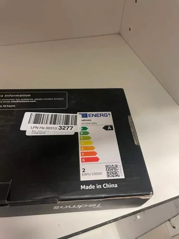 USB LED spotlight - 2400 mAh, lampka podszafkowa z pilotem, RGB - obrazek 2