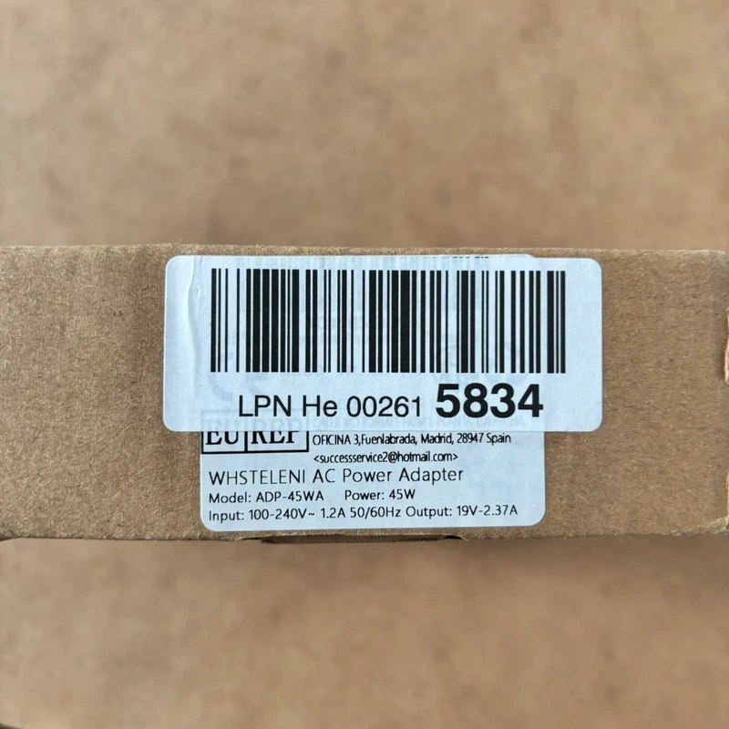 Whsteleni zasilacz laptopowy 45 W 19 V 2,37 A - obrazek 4