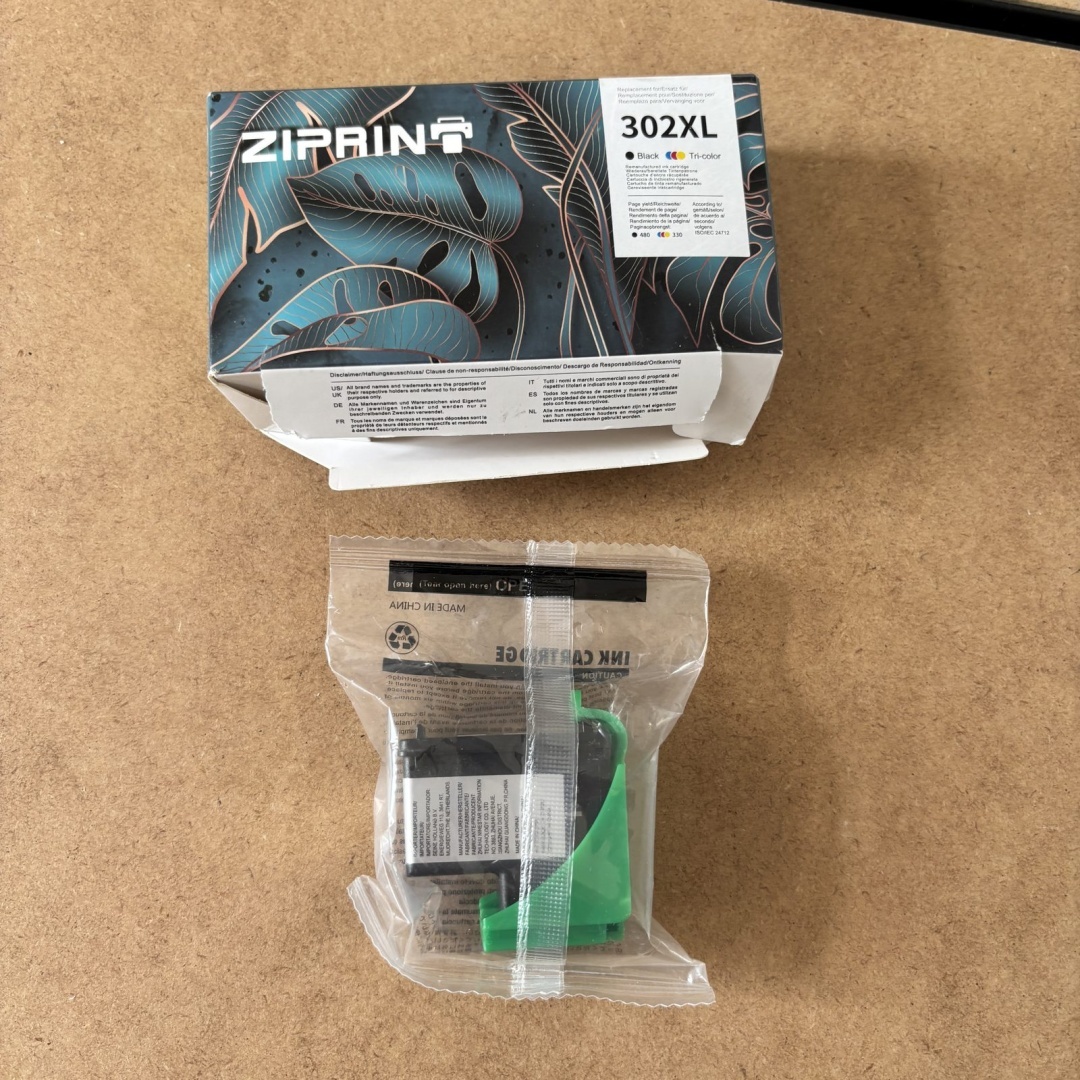 Ziprint HP 302XL zestaw wkładów czarny i kolor